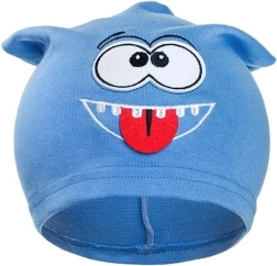 Gorro infantil de otoño New Baby smile celeste 110 (4–5 años)