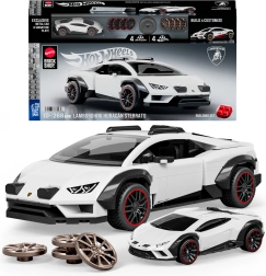 Set de construcción Mattel Brick Shop Hot Wheels Speed Series Lamborghini Huracán Sterrato