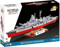 Set de construcción del acorazado BISMARCK 1:700 (590 piezas)
