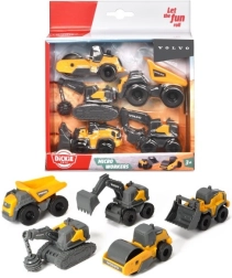 Set de vehículos de construcción, Volvo CONSTR 5-pack