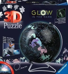 Puzzle globo luminoso del cielo estrellado (180 piezas)