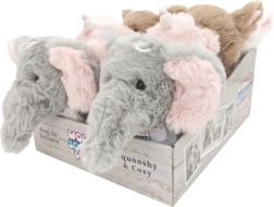 Elefante de peluche gris 27 cm