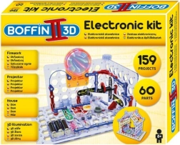 Boffin II 3D set de construcción electrónica con efectos 3D y proyector