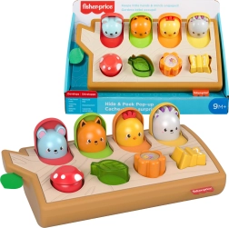 Fisher-Price Animalitos saltarines, juguete de motricidad para bebés