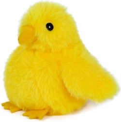 Pollito de peluche 12 cm amarillo