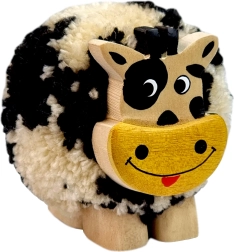Juguete para niños Figura de madera Vaca