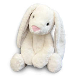 Conejito de peluche color crema