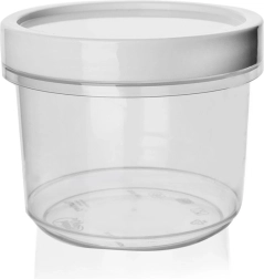 Recipiente hermético con tapa de rosca para alimentos 560 ml