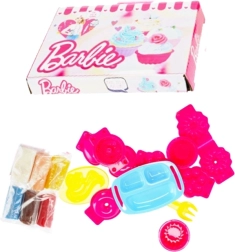 Plastilina BARBIE pastelería – set creativo con moldes