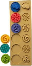 Puzzle sensorial de ruedas XL para bebés Mom's Care