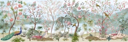 Interdruk puzle panorámico Jardín secreto Mundo de las aves 1000 piezas