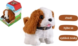 Teddies perro Max – perrito de peluche interactivo con sonidos