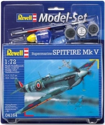 Revell Juego de modelismo Spitfire Mk V 1:72