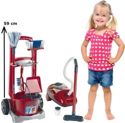 Carrito de limpieza infantil con aspiradora Vileda Junior de Klein