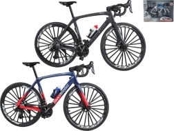Bicicleta de carreras metálica de 20,5 cm