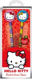 Set de lápices Hello Kitty con goma