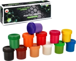 Set de pinturas con motivos de fútbol