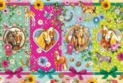 Puzzle Alegría ecuestre 200 piezas