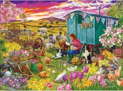 Puzzle Delicia pastoral de 1000 piezas