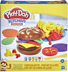 Play-Doh Cocina Hamburguesa y Patatas Fritas
