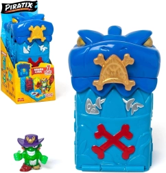 Piratix Adventure World cueva secreta de tiburones Shark Cave – sorpresa + figura Hunter