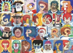 Puzzle Ravensburger abecedario en rostros 500 piezas