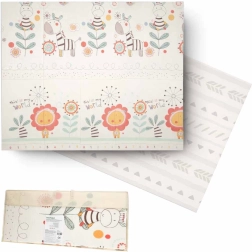 Esterilla educativa plegable de espuma de doble cara con animalitos 180 × 200 cm