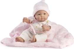 Muñeco bebé realista con cuerpo totalmente de vinilo 25 cm GUCA