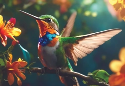 Puzzle Naturaleza: Colibrí 250 Piezas