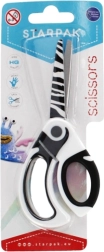 Tijeras infantiles cebra 13,5 cm
