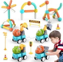 Locomotora magnética de dinosaurio de Woopie Toys