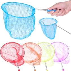 Red telescópica infantil para mariposas, insectos y pececillos