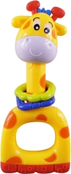 Sonajero infantil jirafa amarilla Baby Mix