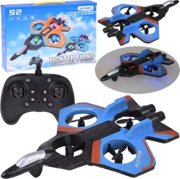 Dron RC con luces LED y flips de 360° para principiantes