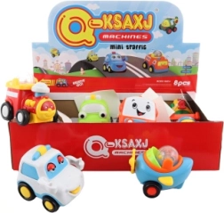 Vehículos infantiles de fricción – set de 8 uds.