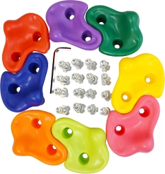 Presas de escalada para niños, 8 uds