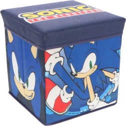Cozy Noxxiez Sonic caja de almacenamiento y taburete