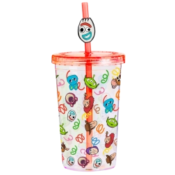 Taza infantil Toy Story con pajita