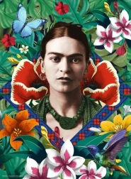 Puzzle RAVENSBURGER Frida Kahlo: Fantasía floreciente 500 piezas
