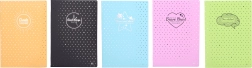 Cuaderno rayado A4 con 40 hojas y puntos