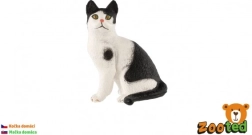 Figura de plástico de gato doméstico 4 cm