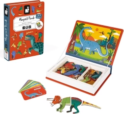 Janod Magnetibook dinosaurios – libro educativo magnético