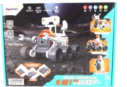 Set educativo espacial 4 en 1 de energía salina, solar y eléctrica