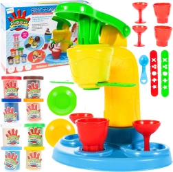 Heladería de plastilina con 6 vasitos