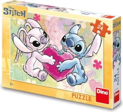 Puzzle Stitch: historia de amor (24 piezas)