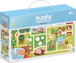DODO Puzzle Laberinto Mi Granja 10 piezas