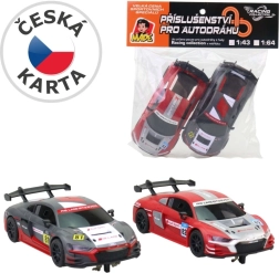 Coches de repuesto para pista de carreras AUDI – 2 uds