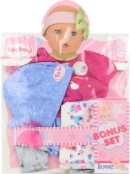 Ropa para muñeca de 45 cm con pañal