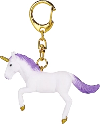 Llavero de Unicornio Morado Saltarín