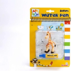 Libro para colorear safari con bolígrafo de agua SIMBA